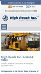 Mobile Screenshot of highreachinc.com